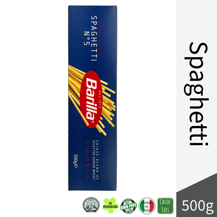 Barilla Italian pasta Spaghetti No5 (Bundles of 6/24pcs available)