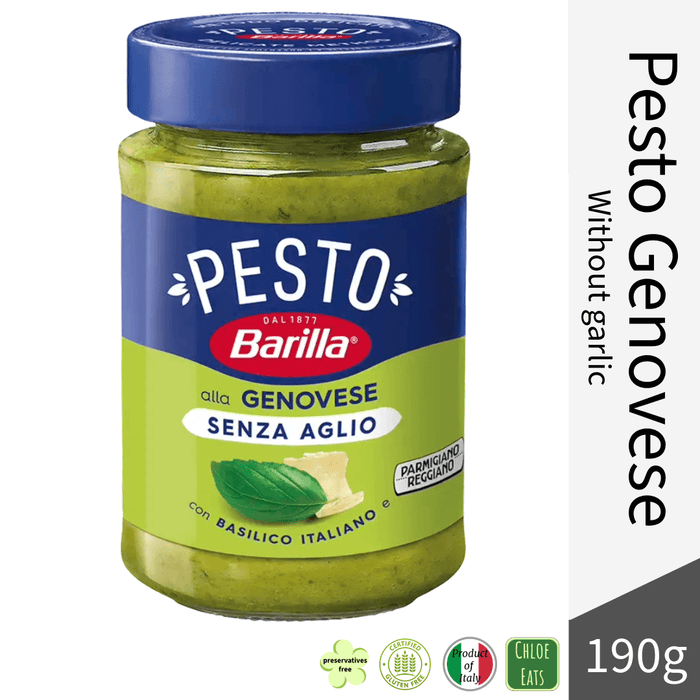 Barilla green pesto sauce Genovese without garlic (bundles 4/12pcs available)