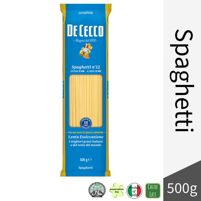 De Cecco pasta Spaghetti No12 (bundles 6/24pcs available)
