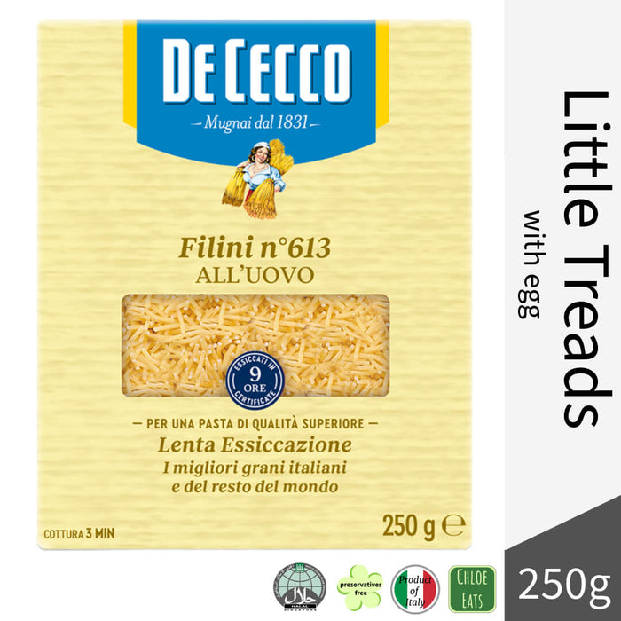 De Cecco Italian Baby pasta with egg - Little Threads No613