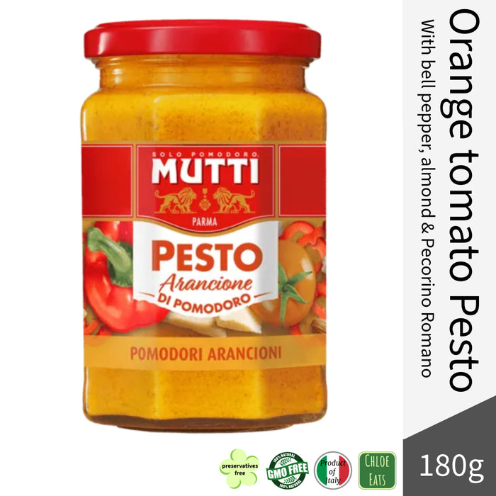 Mutti Italian Orange Pesto Sauce