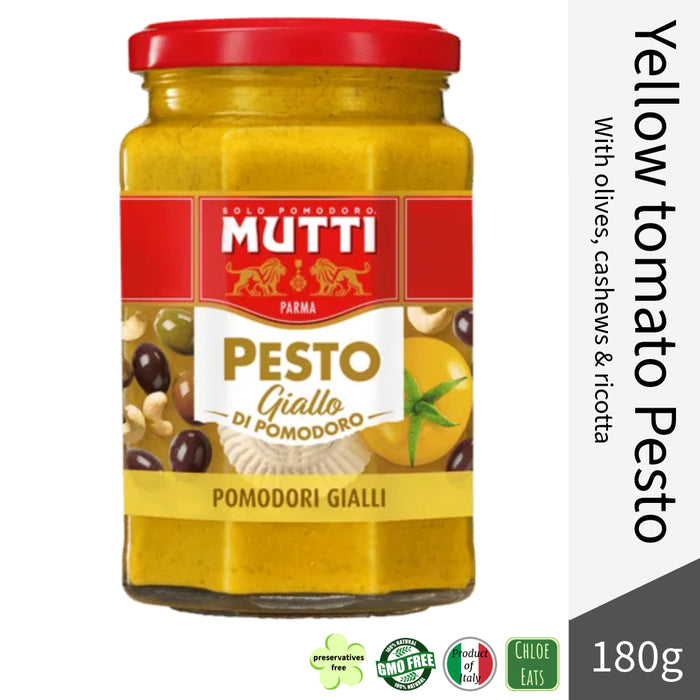 Mutti Italian Yellow Pesto Sauce