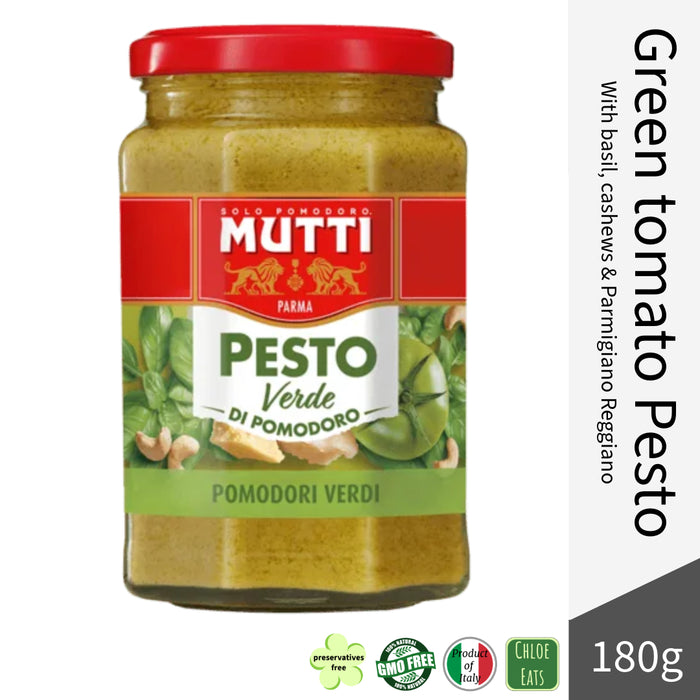 Mutti Italian Green Pesto Sauce