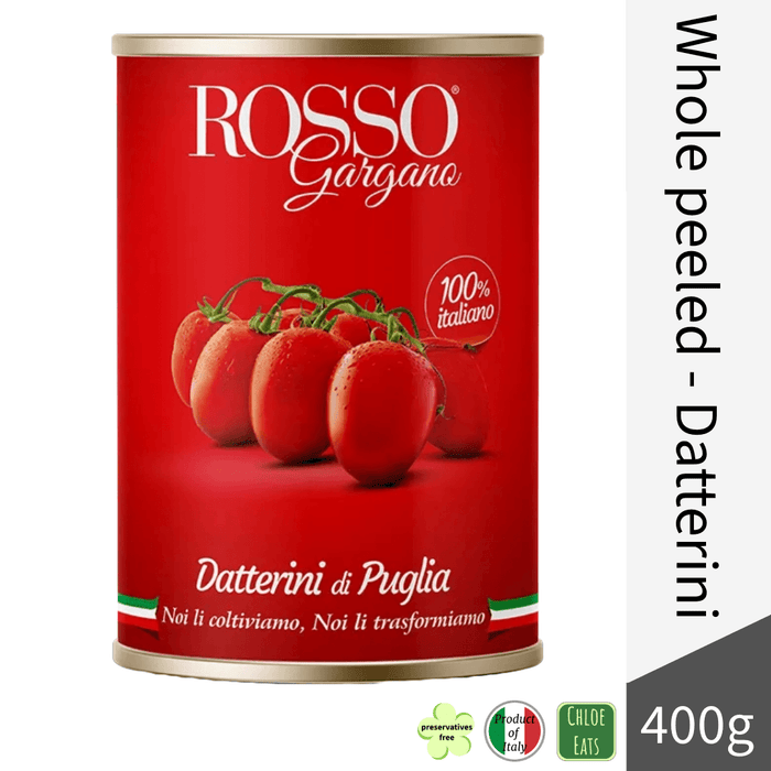 Rosso Gargano Pomodorini Datterini cherry tomatoes (bundles 6/24pcs available)