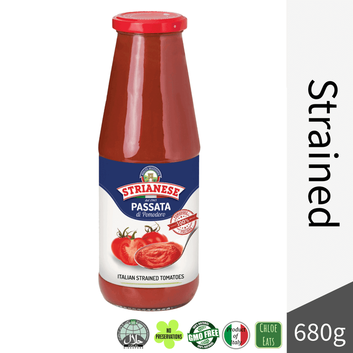 Strianese Passata strained tomato sauce (bundles 6/12pcs available)