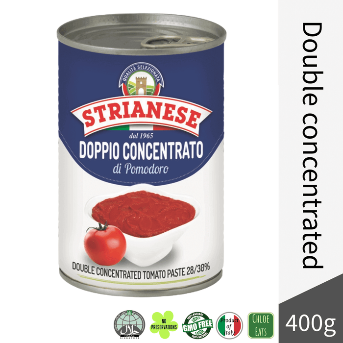 Strianese double concentrated tomato paste (bundles 6/24pcs available)
