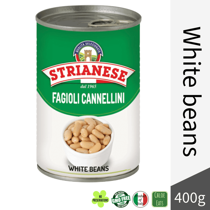 Strianese Fagioli Cannellini white kidney beans (bundles 6/24pcs available)