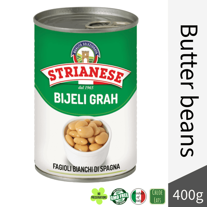 Strianese Fagioli Bianchi di Spagna butter beans (bundles 6/24pcs available)