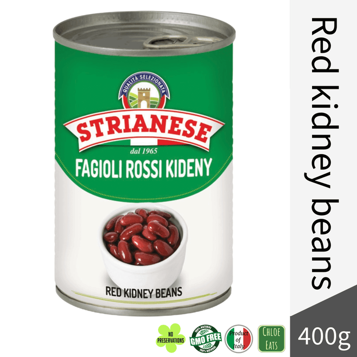 Strianese Fagioli Rossi red kidney beans (bundles 6/24pcs available)