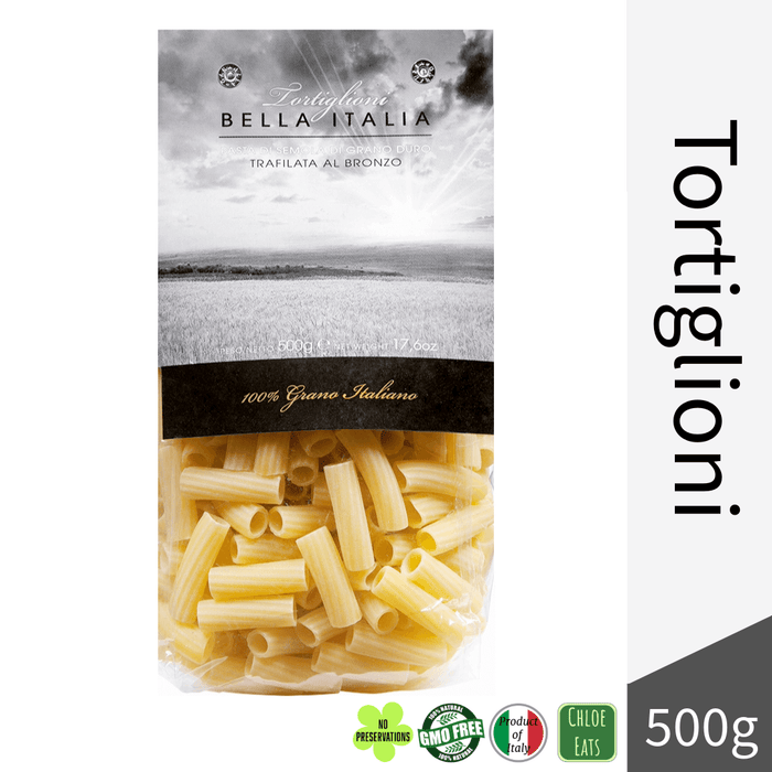 Bella Italia artisanal pasta Tortiglioni (bundles 6/12pcs available)