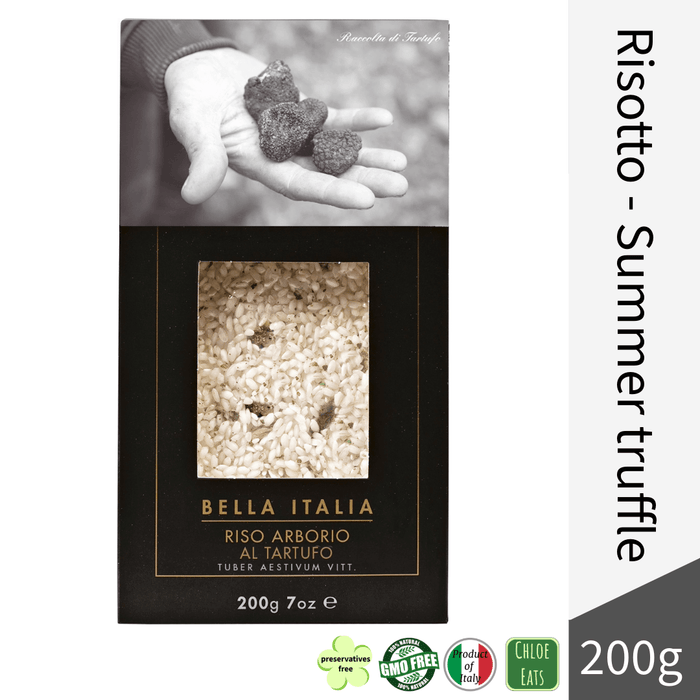 Bella Italia artisanal Risotto rice with black summer truffle (bundles 4/20pcs available)