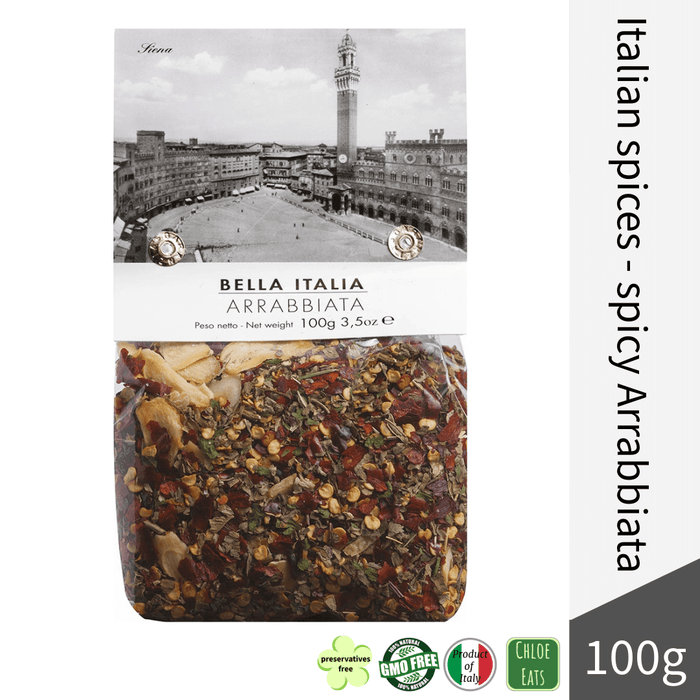 Bella Italia artisanal spice mix Arrabbiata spicy pasta seasoning (bundles 6/24pcs available)