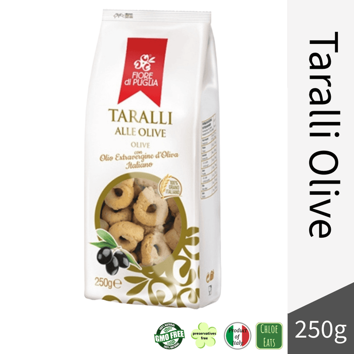 Fiore di Puglia Taralli Crackers Olive