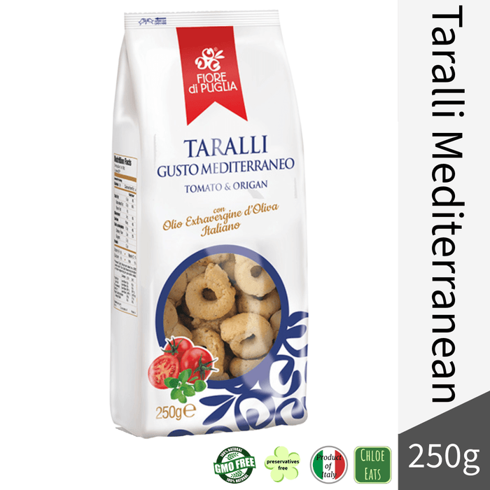 Fiore di Puglia Taralli Crackers Mediterranean