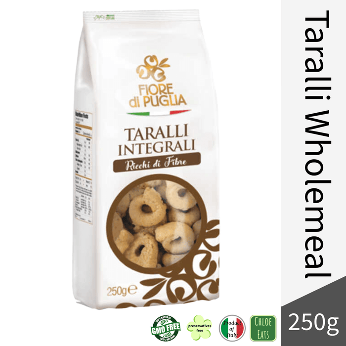 Fiore di Puglia Taralli Crackers Wholewheat