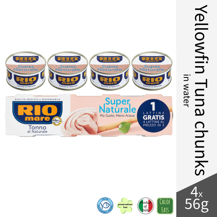 Rio Mare Tonno Yellowfin Tuna chunks in brine