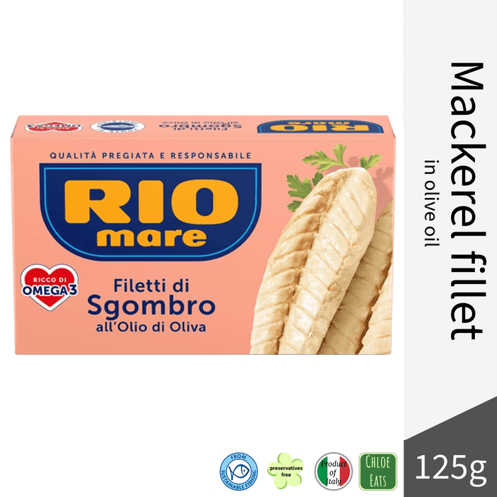 Rio Mare Sgombro Mackerel fillets in olive oil