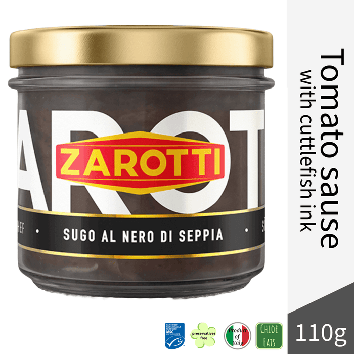Zarotti Italian Squid Ink Sauce