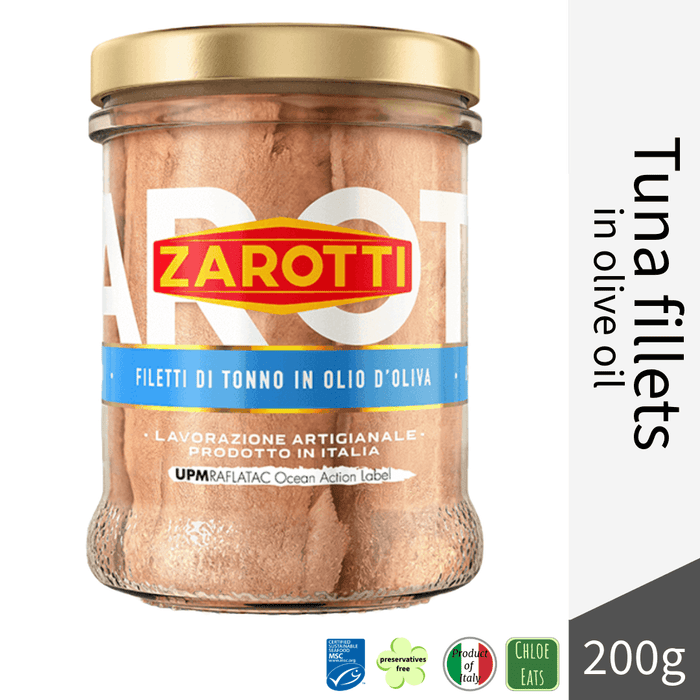 Zarotti Tonno Tuna fillets in olive oil 200g