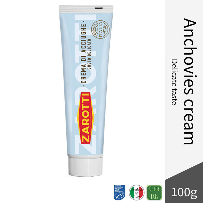 Zarotti Italian Alici Anchovies cream with a delicate taste