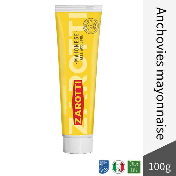 Zarotti Italian Alici Anchovies mayonnaise
