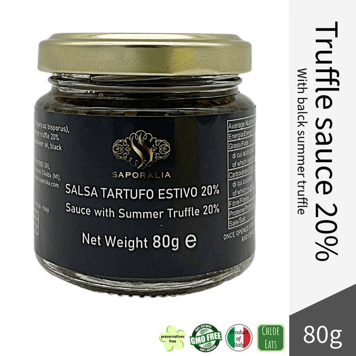 Saporalia artisanal Summer Truffle Sauce with 20% Truffle content