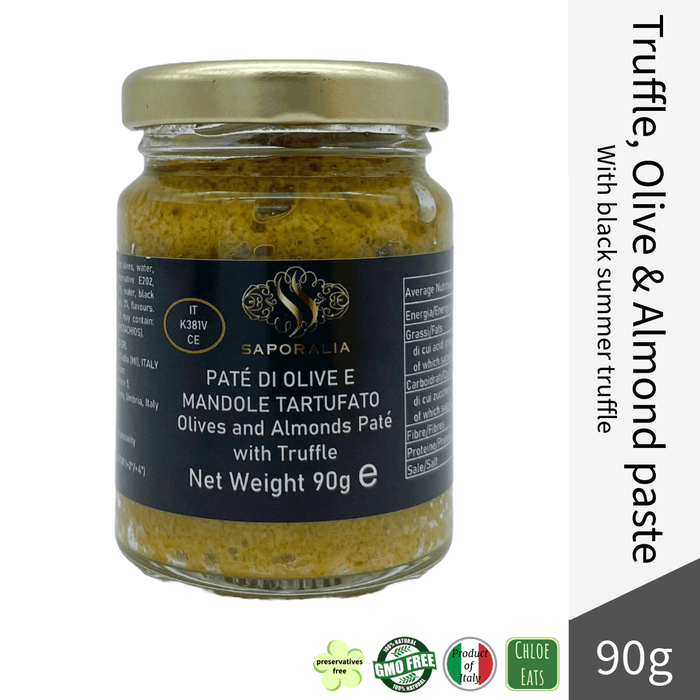Saporalia artisanal Summer Truffle, Olive and Almond paste