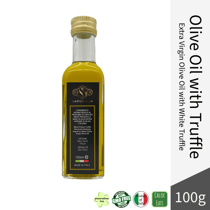 Saporalia artisanal Extra Virgin Olive Oil with White Truffle flavour