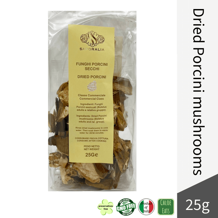 Saporalia artisanal Dried Porcini mushrooms