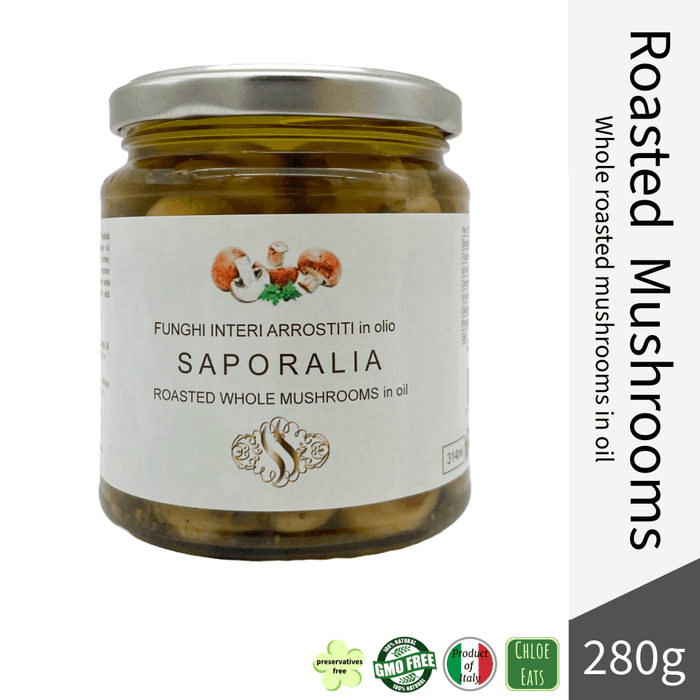 Saporalia artisanal Roasted whole mushrooms in oil