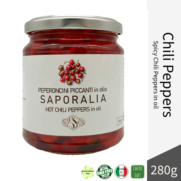 Saporalia artisanal Spicy Chili Peppers in oil