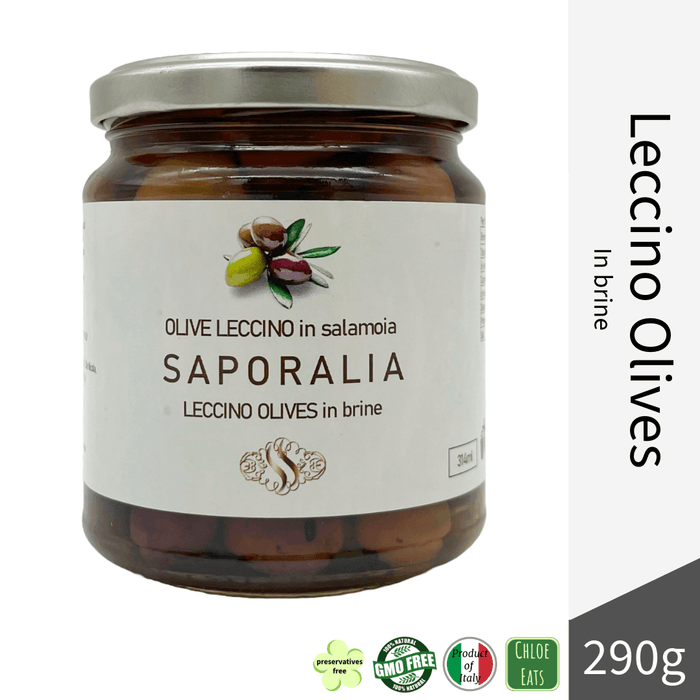 Saporalia artisanal Leccino Olives - in brine