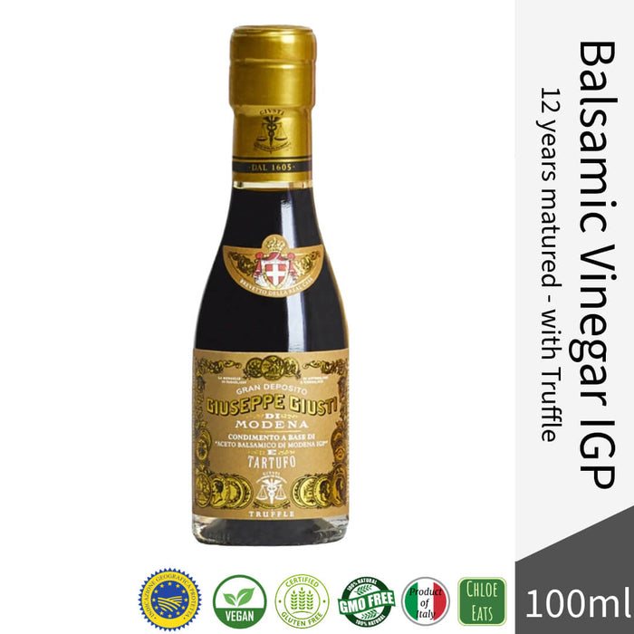 Giuseppe Giusti Italian Balsamic Vinegar of Modena IGP 3 medals - with Truffle