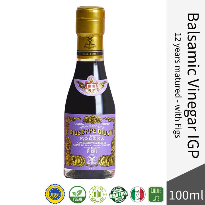 Giuseppe Giusti Italian Balsamic Vinegar of Modena IGP 3 medals - with Figs