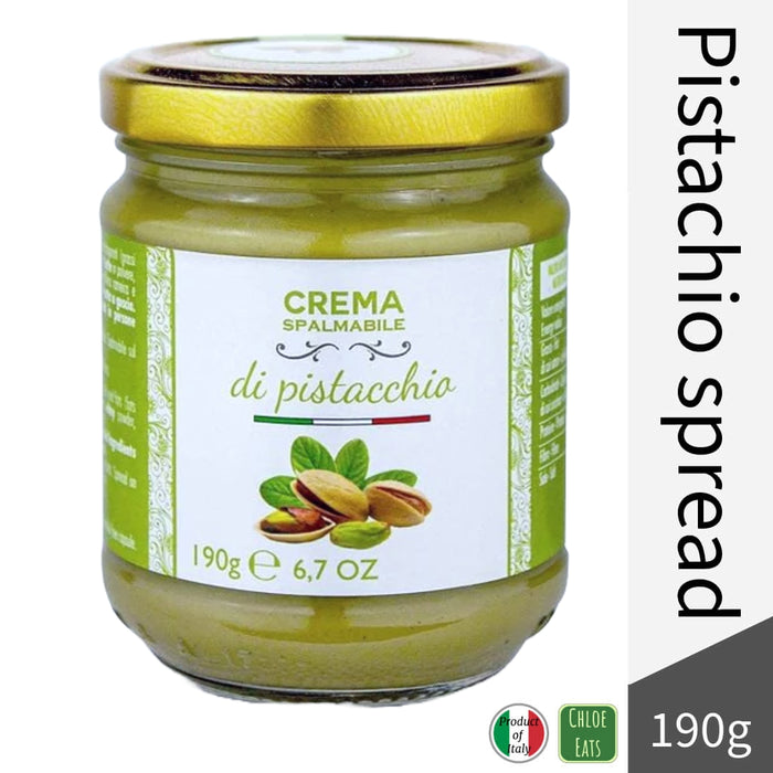 Brontedolci Italian premium pistachio cream spread 40% 190g for Dubai Chocolate