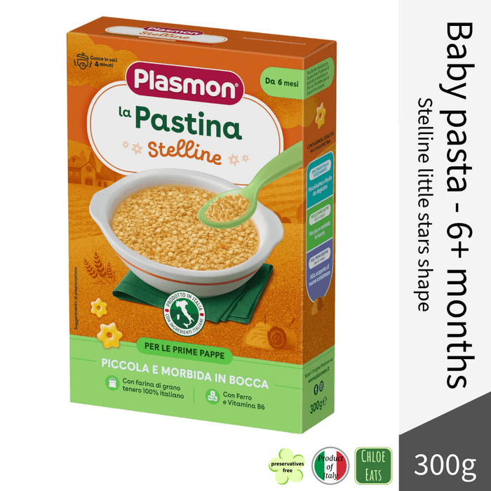 Plasmon Italian Baby Pasta from 6 months - Stelline stars shape