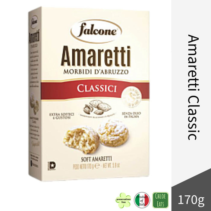 Falcone Italian Soft Amaretti Cookies 170g - Classic