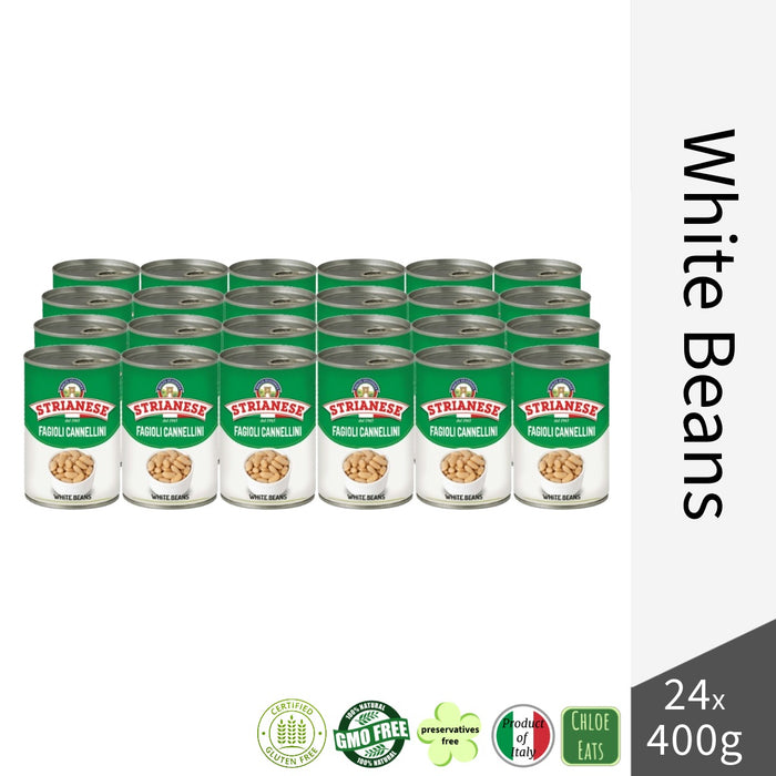 Strianese Italian White Kidney Beans 400g