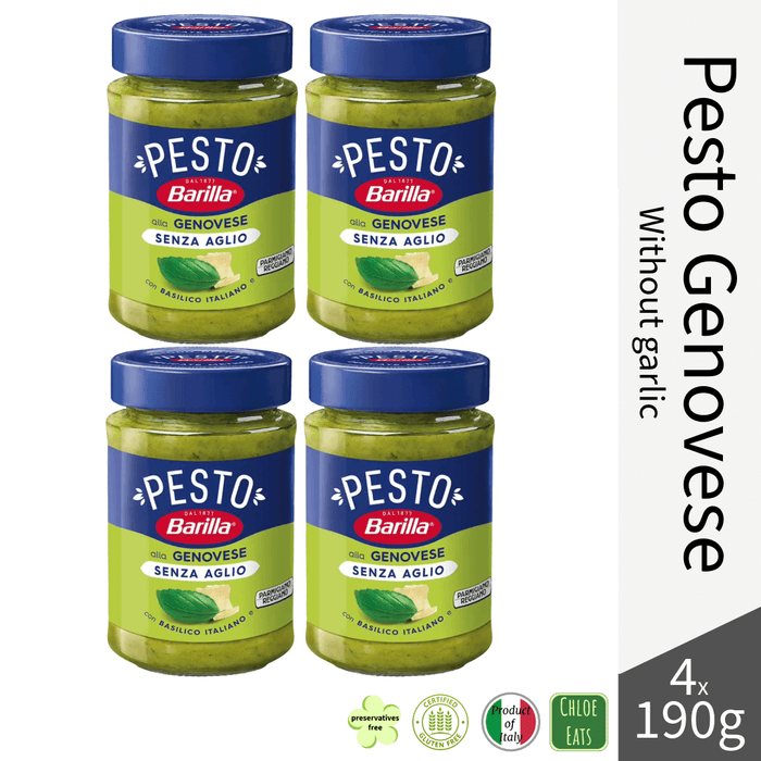 Barilla green pesto sauce Genovese without garlic (bundles 4/12pcs available)