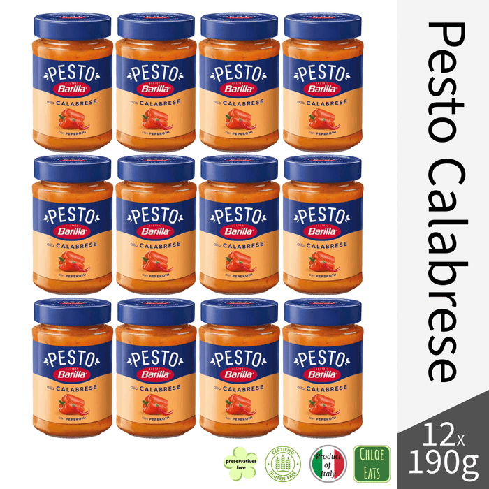 Barilla red pesto sauce Calabrese (bundles 4/12pcs available)