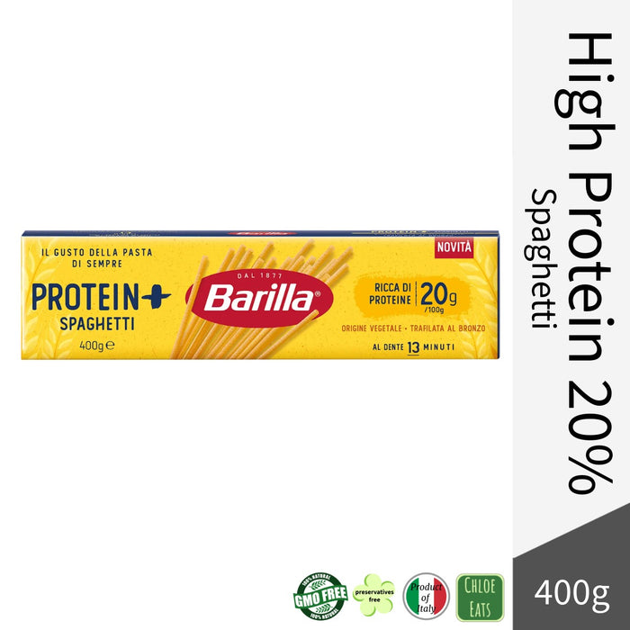 Barilla Italian High Protein Spaghetti Pasta 20% 400g
