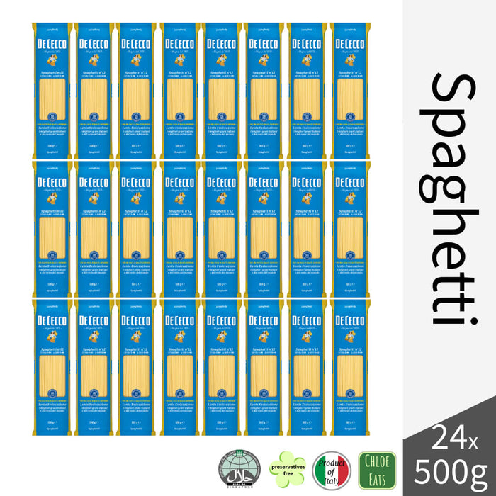 De Cecco pasta Spaghetti No12 (bundles 6/24pcs available)