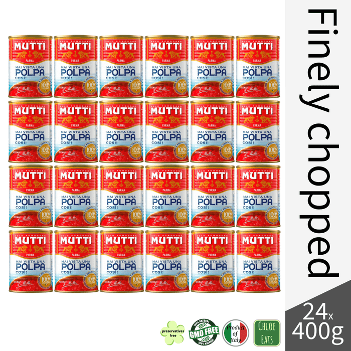 Mutti Polpa finely chopped tomatoes (bundles 6/24pcs available)