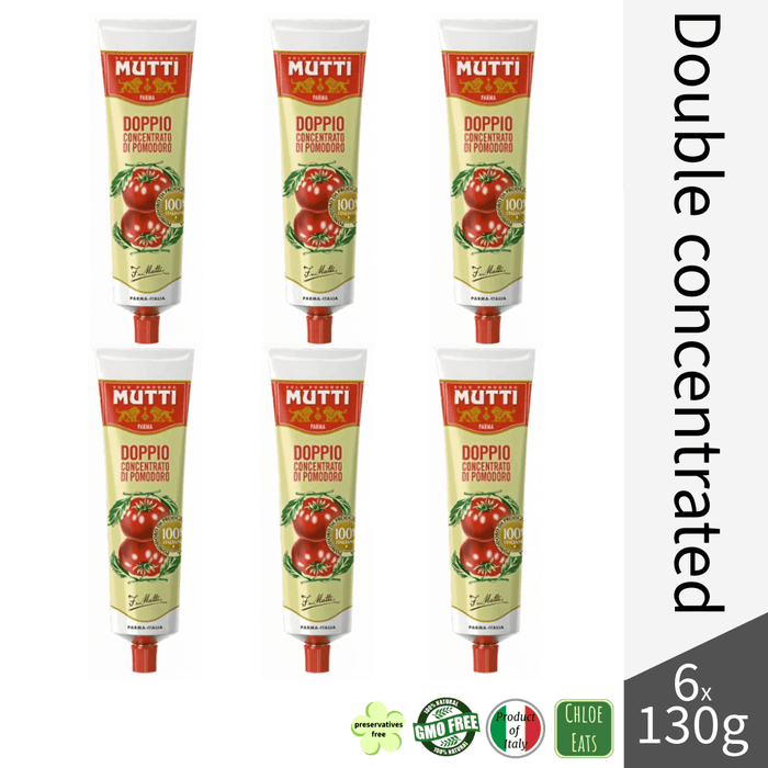 Mutti double concentrated tomato paste (bundles 6/24pcs available)
