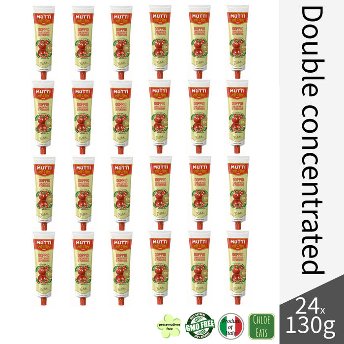 Mutti double concentrated tomato paste (bundles 6/24pcs available)
