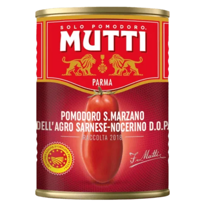 Mutti Italian Pomodori Pelati SAN MARZANO DOP peeled tomatoes