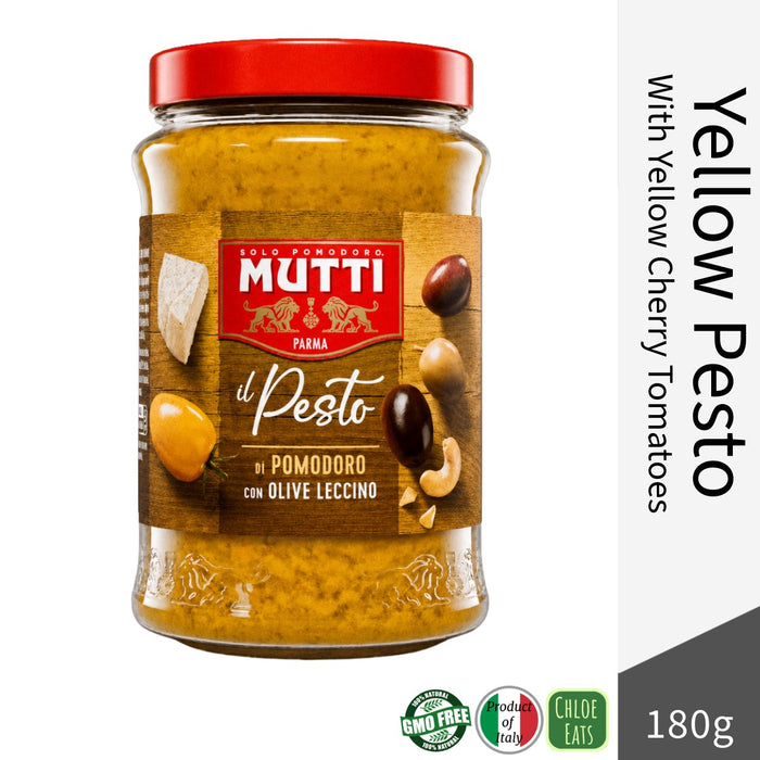 Mutti Italian Yellow Pesto Sauce 190g