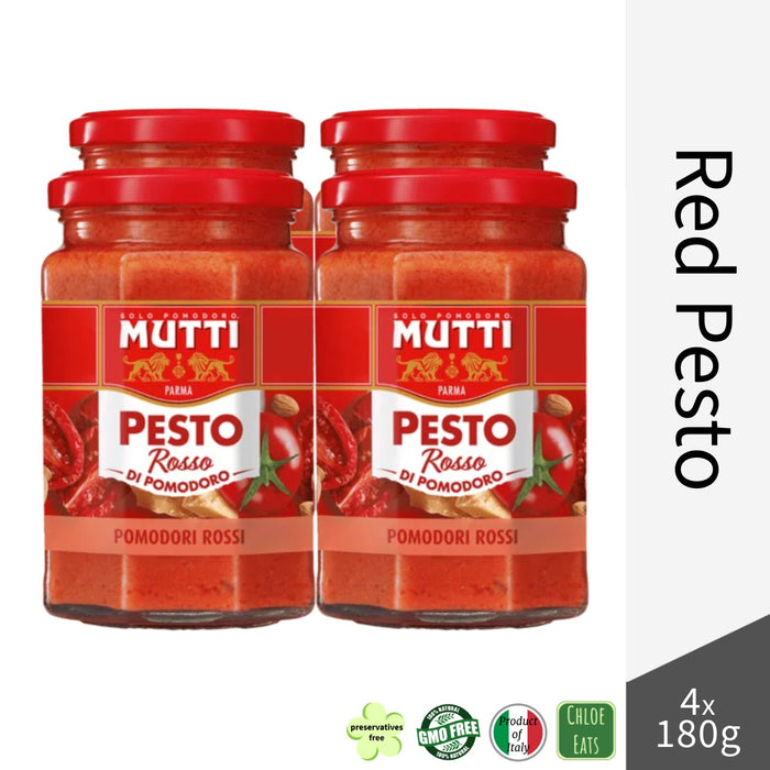 Mutti Italian Red Pesto Sauce 190g