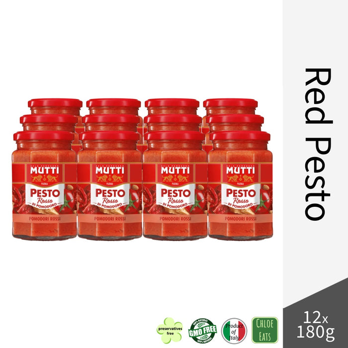 Mutti Italian Red Pesto Sauce 190g