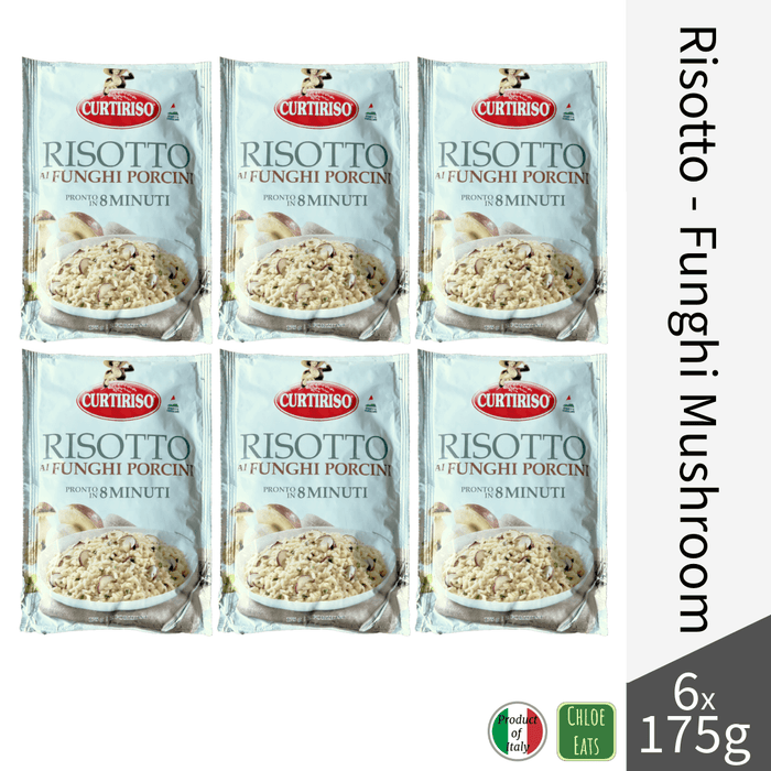 Curtiriso Risotto Funghi porcini mushroom (bundles 6/14pcs available)